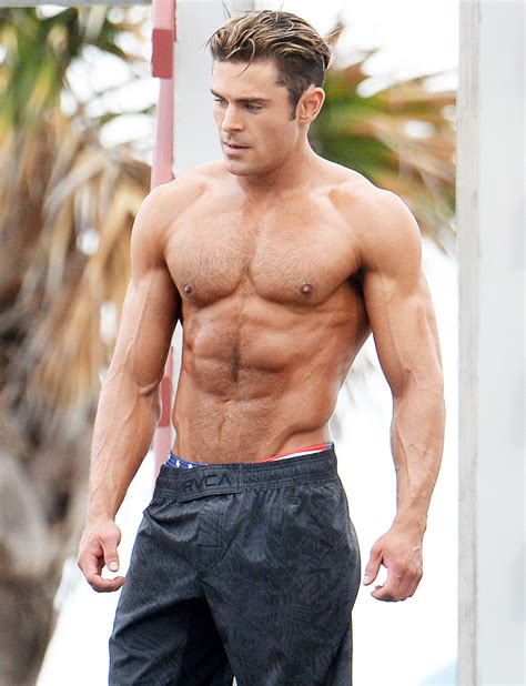 Zac Efron is cut, and we have video proof!. You can't deny his beautiful body and bubble butt (kind of NSFW) are quite possibly his most valuable promotional tools.Let's take a stroll down ...